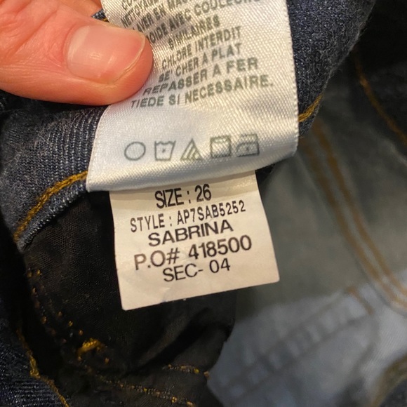 Joe’s Jeans The Skinny mid rise dark wash - Picture 7 of 7